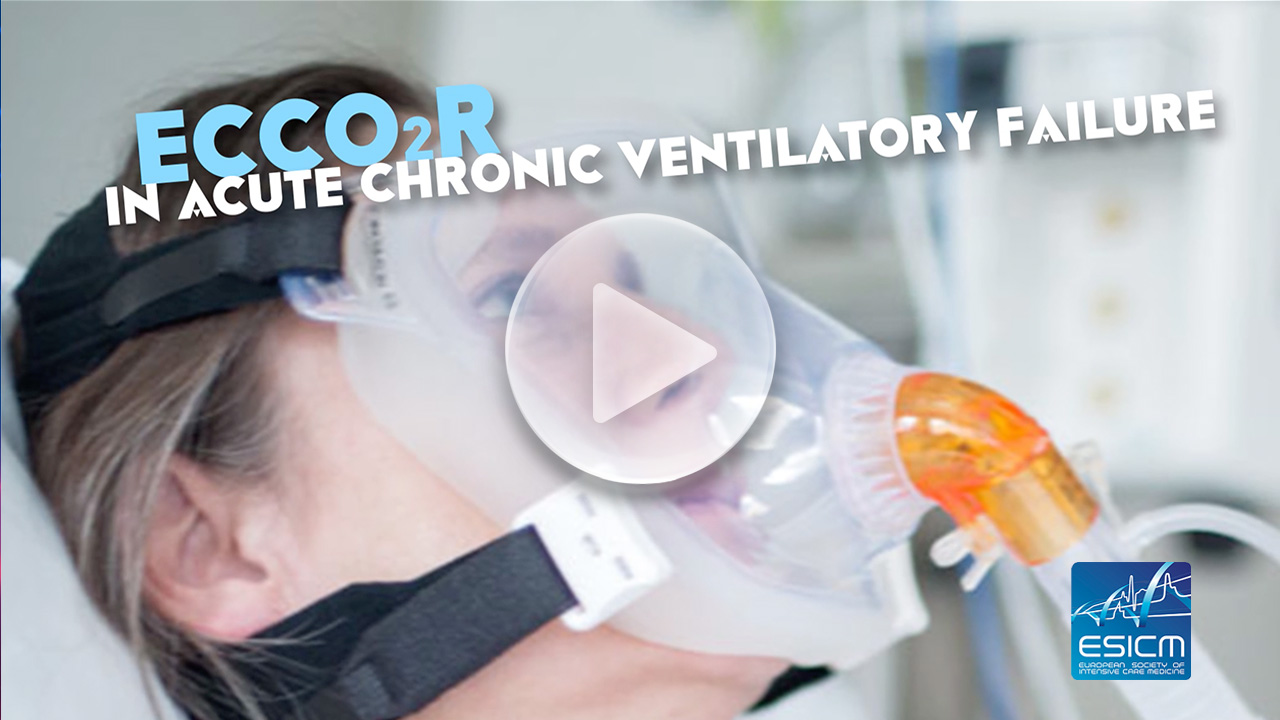 ECLAIR STUDY: Avoiding invasive MV with ECCO2R?