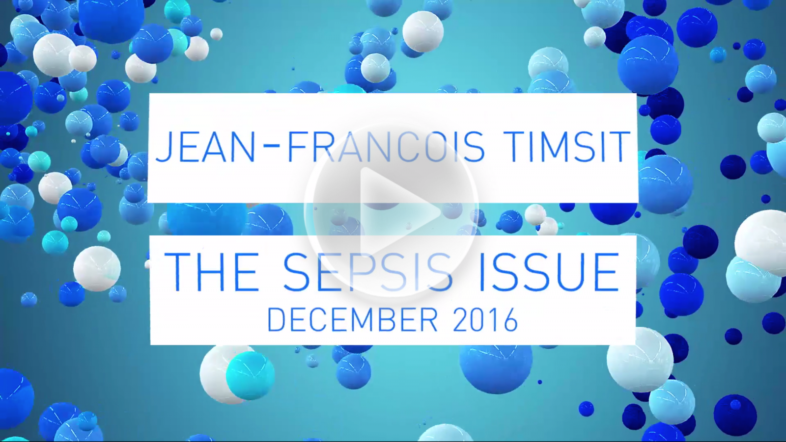 (icTV) ICM: The Sepsis Issue