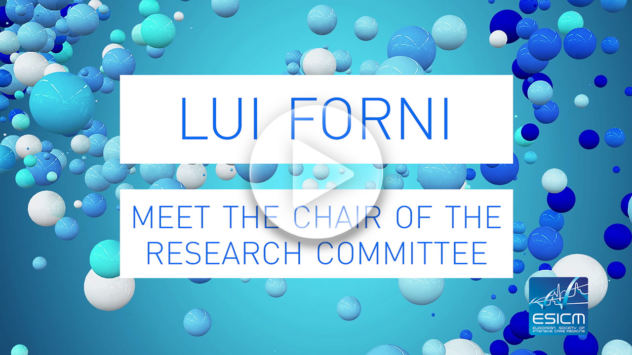 RESEARCH @ ESICM