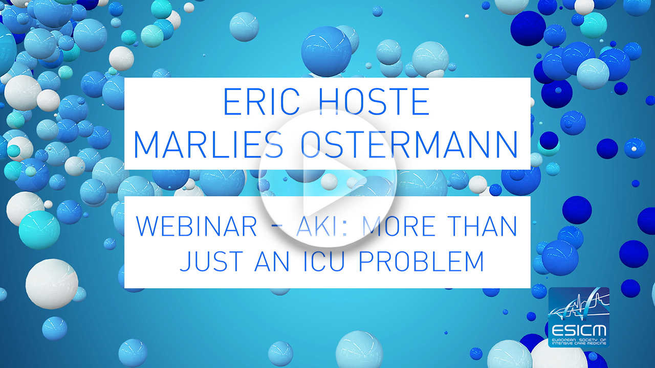 JUNE WEBINAR ~ AKI: More than just an ICU problem