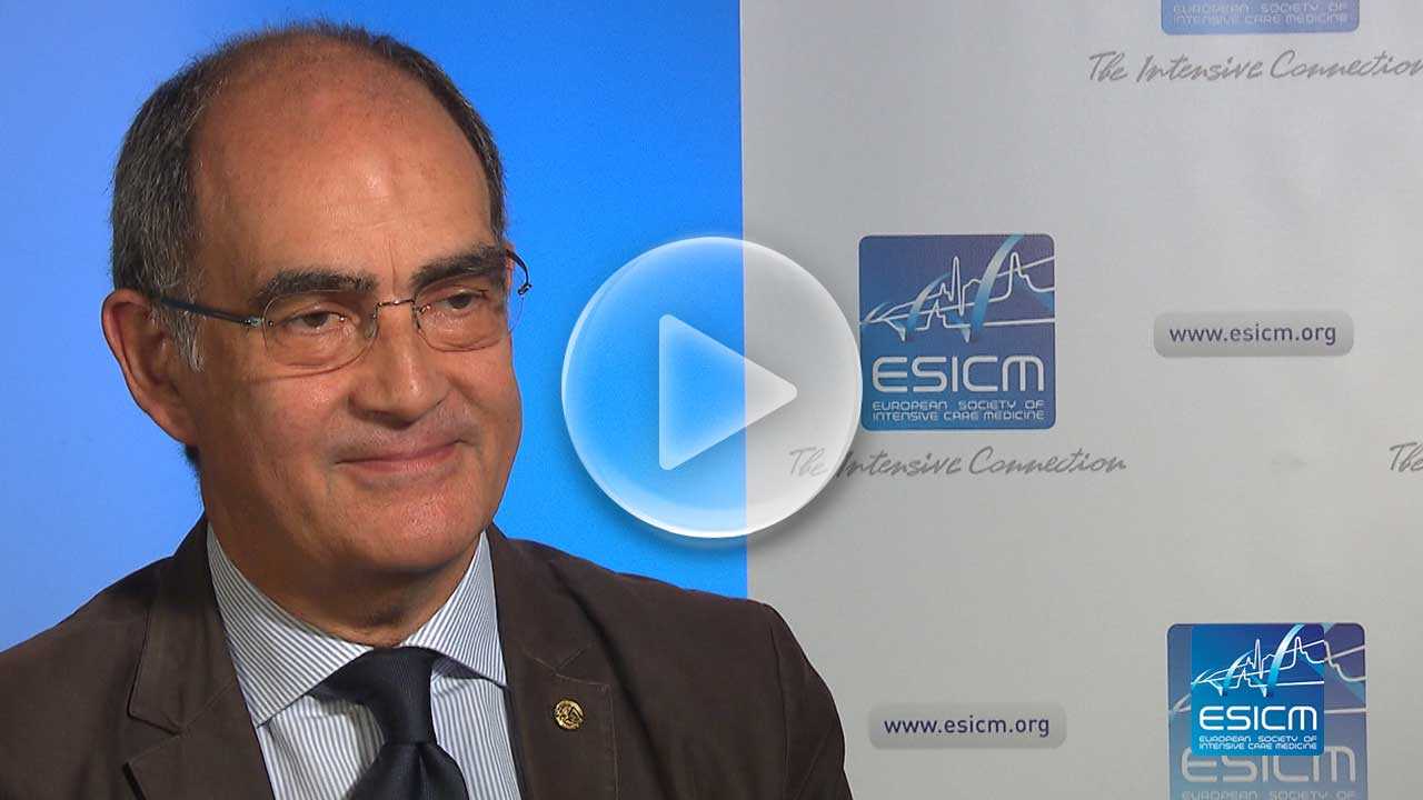 INTERVIEW WITH ESICM PRESIDENT MASSIMO ANTONELLI