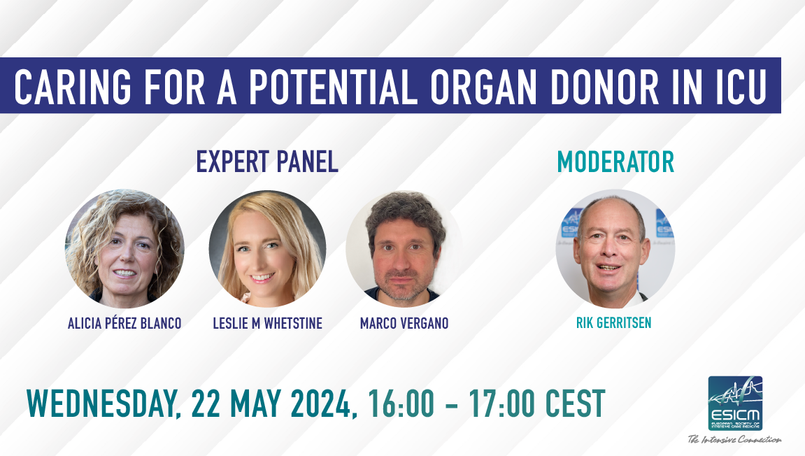 Caring for a potential organ donor in ICU