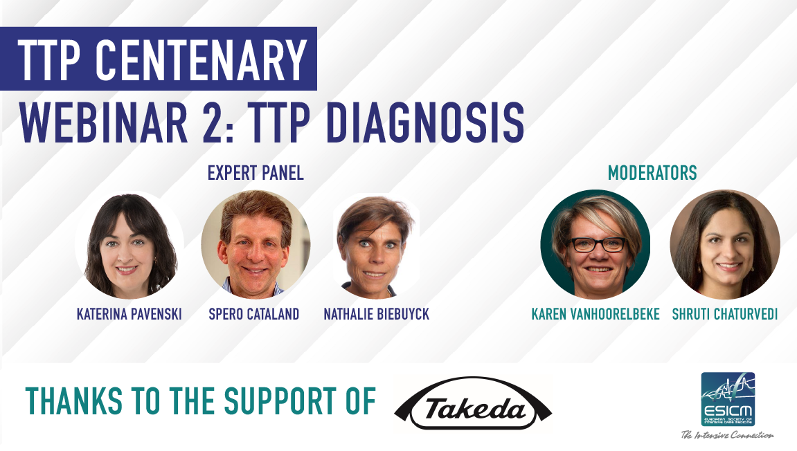 TTP Centenary – Webinar 2: TTP Diagnosis