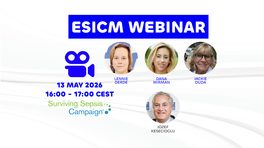 2026 Surviving Sepsis Campaing Guidelines – ESICM webinar Series – Episode 2: The patient perspective