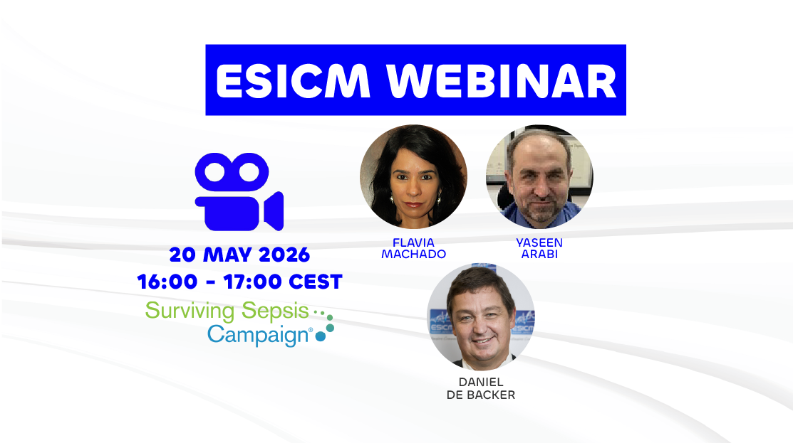 2026 Surviving Sepsis Campaing Guidelines – ESICM webinar Series – Episode 3: Haemodynamic & Fluid Management