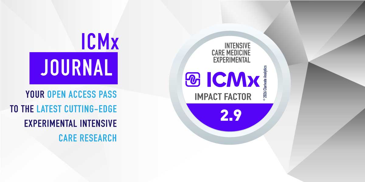 Intensive Care Medicine Experimental – 2025 Impact Factor