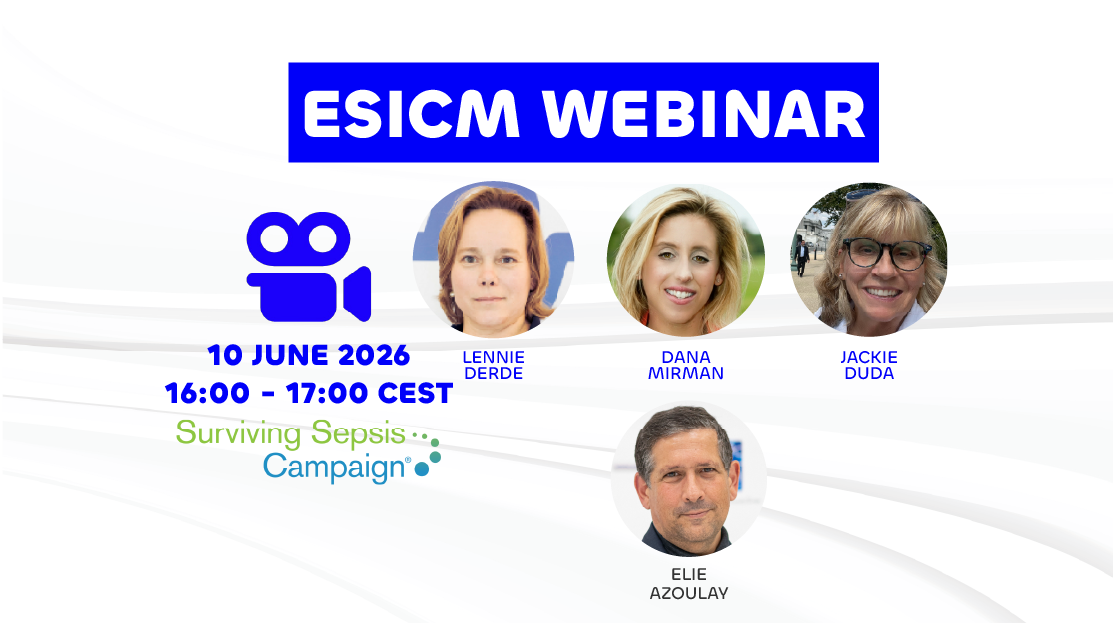 2026 Surviving Sepsis Campaing Guidelines – ESICM webinar Series – The patient perspective