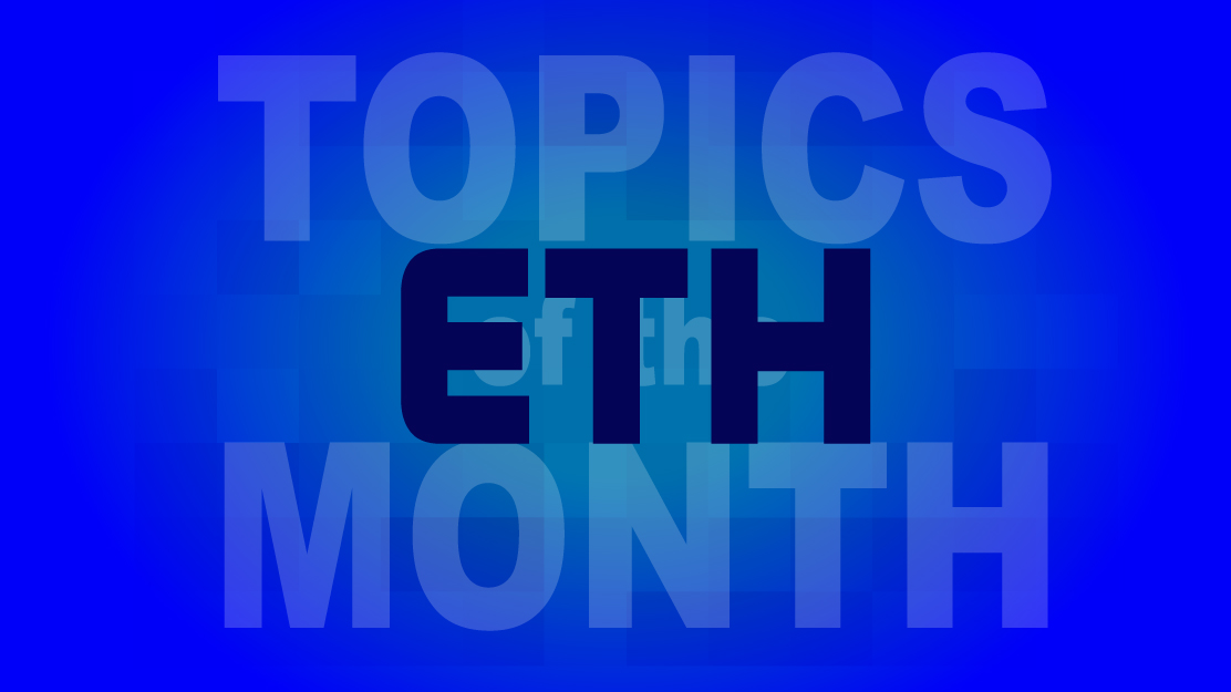 Topic of the Month – October | Ethics Section